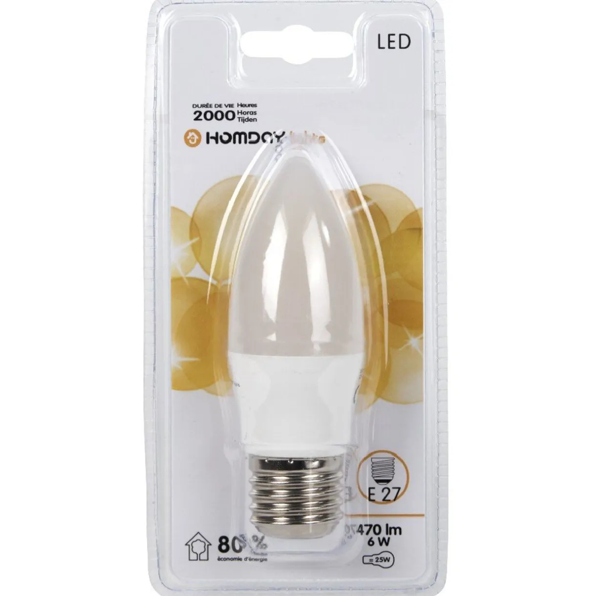 Hot Gifi Ampoule led 6 W Homday