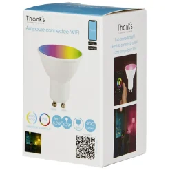 Clearance Gifi Ampoule LED connectée couleurs changeantes GU10 40 W