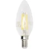 Sale Gifi Ampoule LED filament E14 C35 Homday lumière chaude 470lms x2