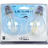 Clearance Gifi Ampoule LED filament Homday lumière chaude x2