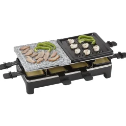 Appareil à raclette avec pierre de cuisson 8 personnes 1500W^Gifi New