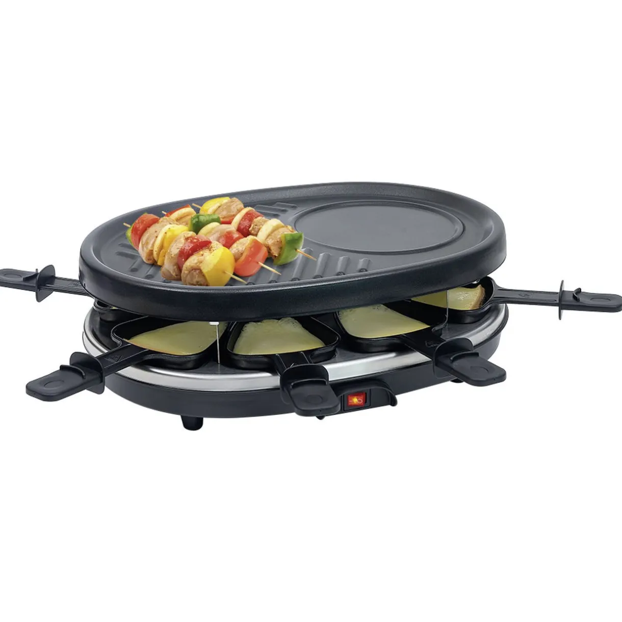 Appareil à raclette grill 8 personnes 900W^Gifi Hot