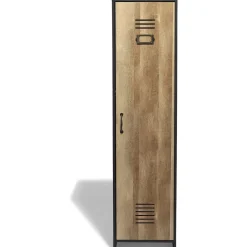 Rangement|Gifi Armoire Apollo noire et miel