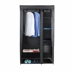 Rangement|Gifi Armoire avec penderie et étagères