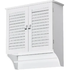 Gifi Armoire de salle de bain murale blanc Valentine