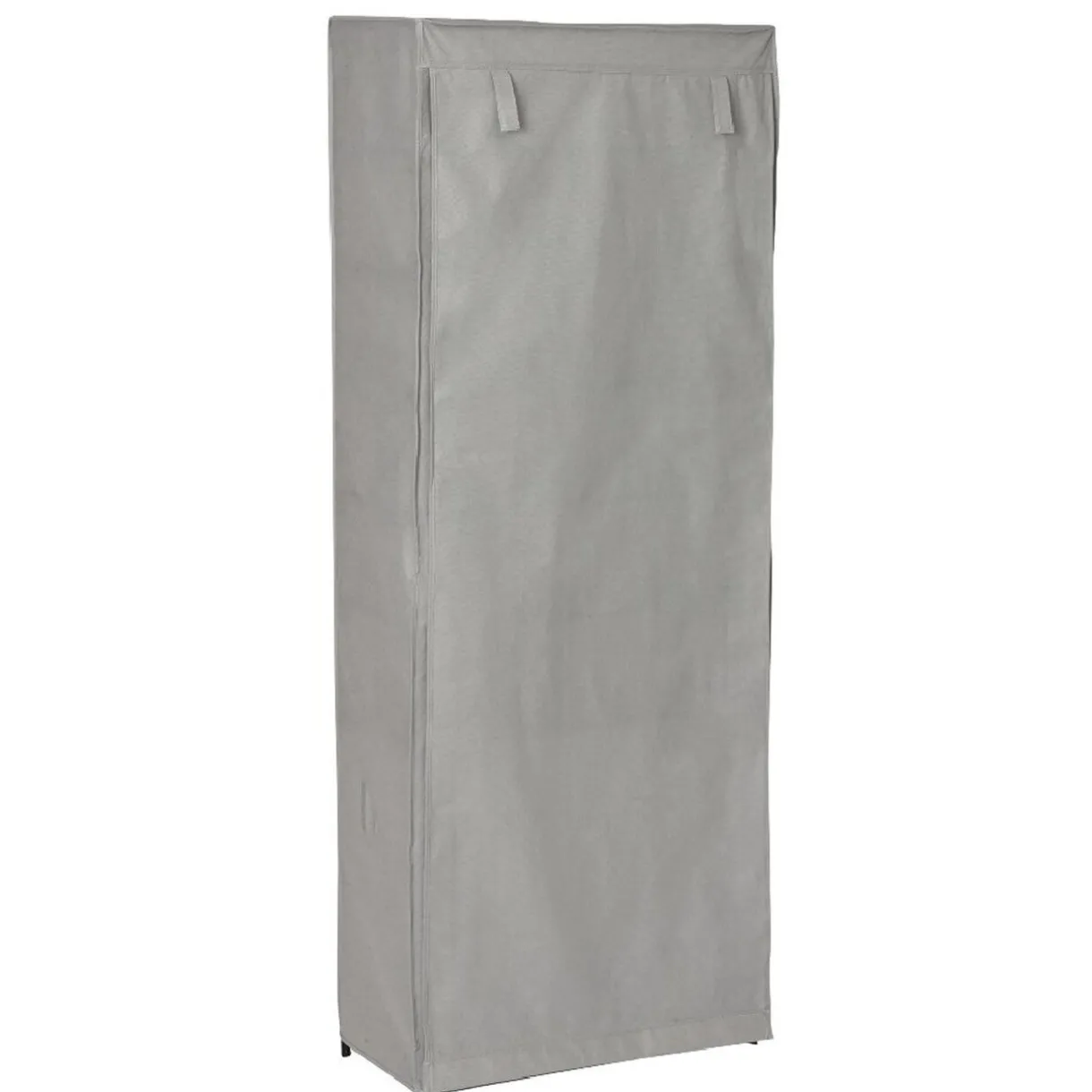 Rangement|Gifi Armoire dressing 7 niveaux gris