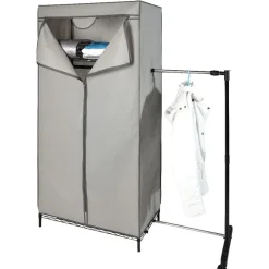 Rangement|Gifi Armoire dressing et portant simple