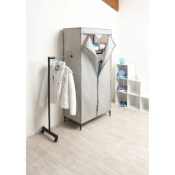 Rangement|Gifi Armoire dressing et portant simple