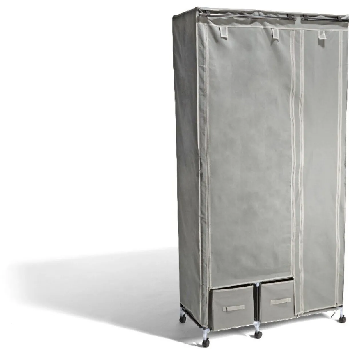 Rangement|Gifi Armoire dressing gris