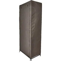 Rangement|Gifi Armoire dressing tissu marron