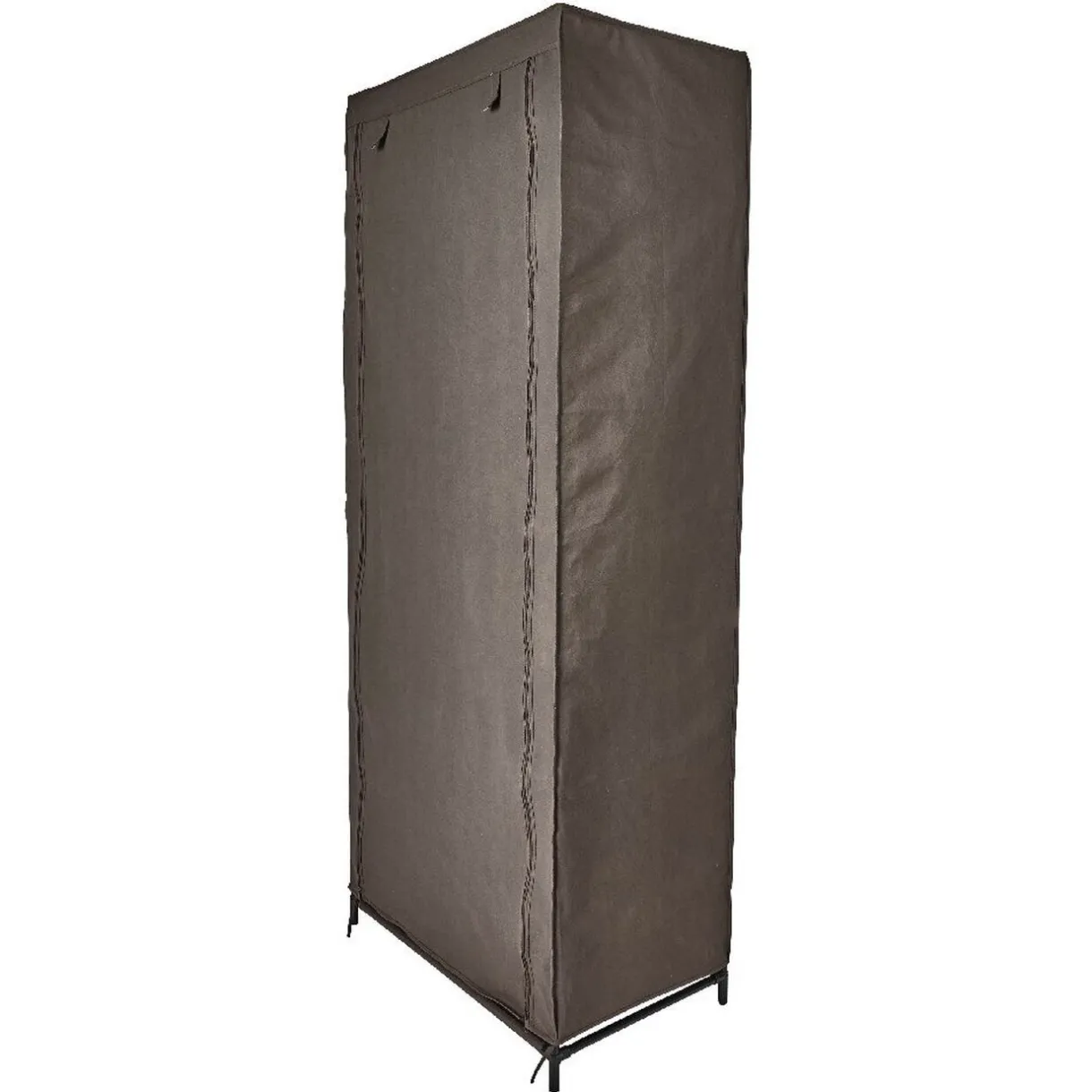 Rangement|Gifi Armoire dressing tissu marron