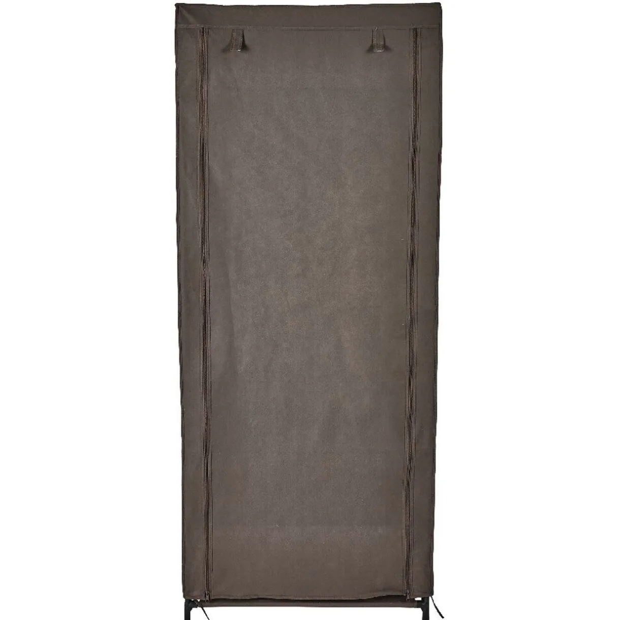 Rangement|Gifi Armoire dressing tissu marron