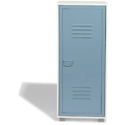 Rangement|Gifi Armoire Noé blanche et bleu orage