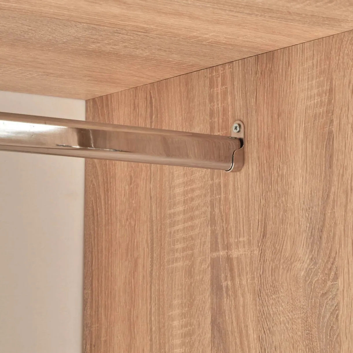 Rangement|Gifi Armoire Ohio chêne sonoma 3 portes