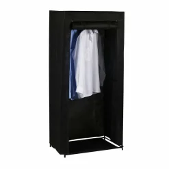 Rangement|Gifi Armoire penderie en tissu noir