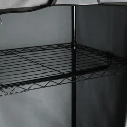 Rangement|Gifi Armoire penderie grise