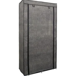 Rangement|Gifi Armoire tissu penderie modulable avec étagères L88xl46xH169cm