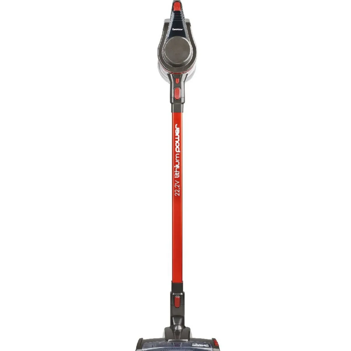 Nettoyage Et Entretien|Gifi Aspirateur 2 en 1 sans fil sans sac silencieux Homday rouge