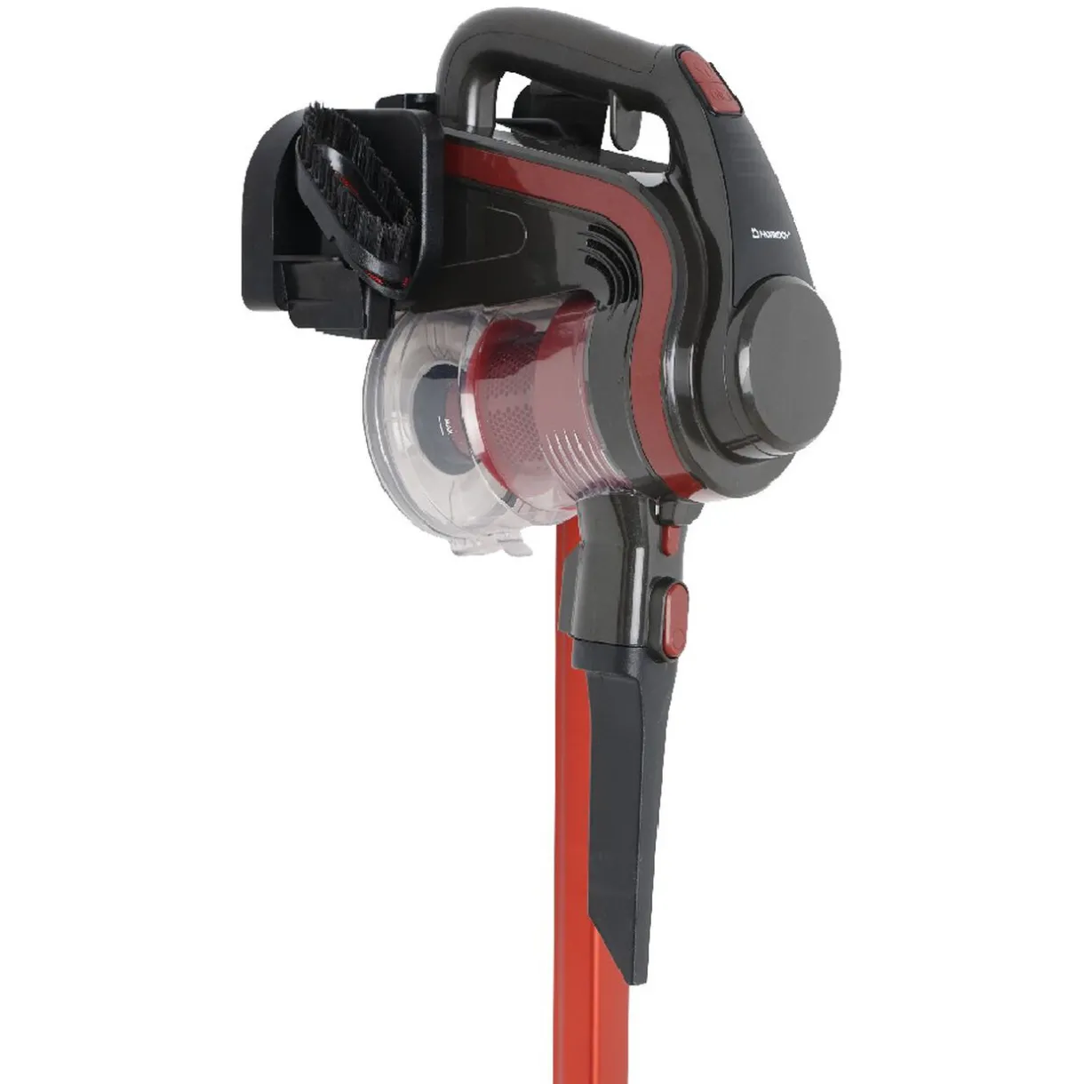 Nettoyage Et Entretien|Gifi Aspirateur 2 en 1 sans fil sans sac silencieux Homday rouge