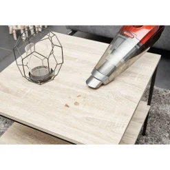 Nettoyage Et Entretien|Gifi Aspirateur balai sans sac 2 en 1 gris et rouge Homday