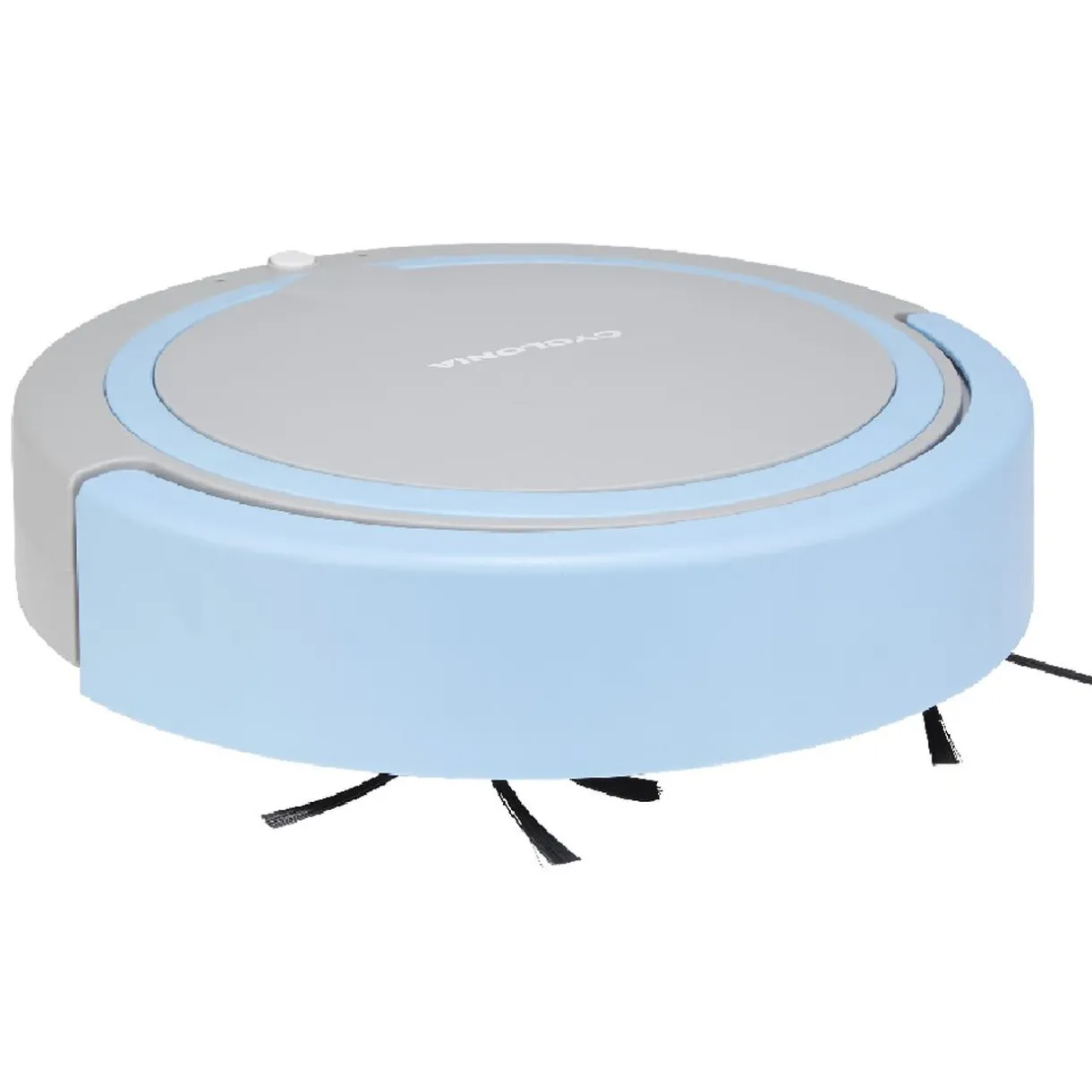 Nettoyage Et Entretien|Gifi Aspirateur robot Cyclonia rond gris et bleu
