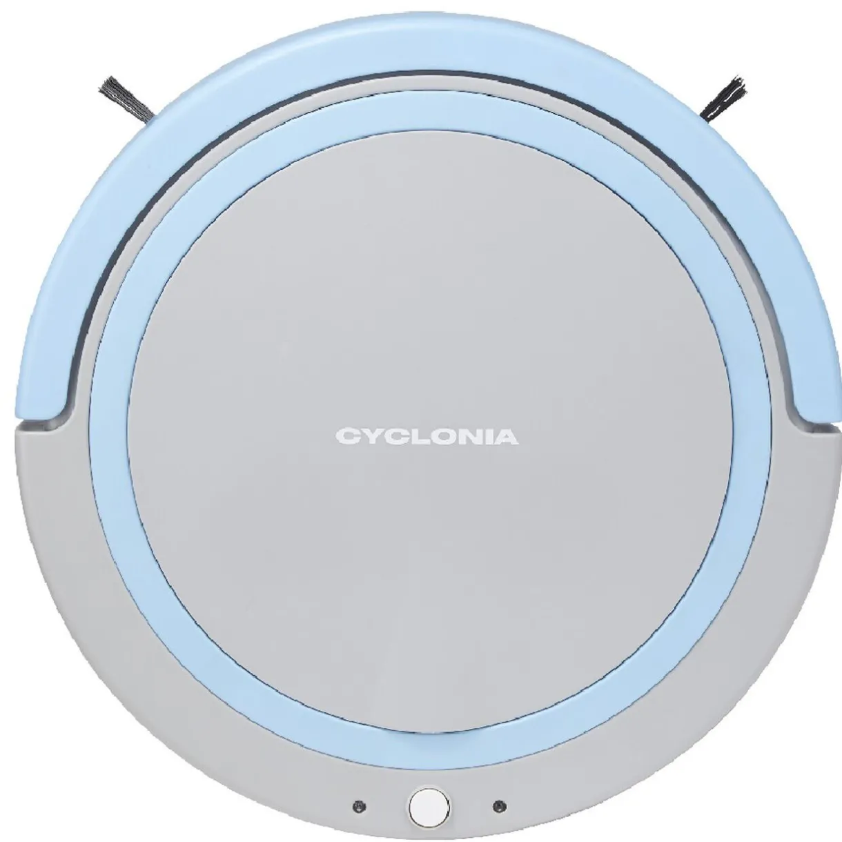 Nettoyage Et Entretien|Gifi Aspirateur robot Cyclonia rond gris et bleu