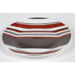 Assiette à dessert avec rayures^Gifi Sale