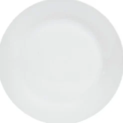 Assiette à dessert basique ronde blanche porcelaine^Gifi Best