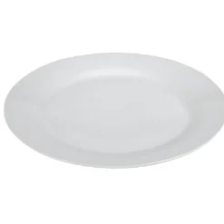 Assiette à dessert basique ronde blanche porcelaine^Gifi Best