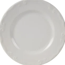 Assiette à dessert blanche festonnée^Gifi Hot