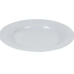 Assiette à dessert blanche ronde Enzo^Gifi Outlet