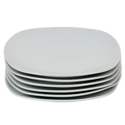 Assiette à dessert blanche x6^Gifi Hot