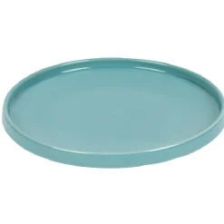 Assiette à dessert bleue gamme Belinda^Gifi Clearance