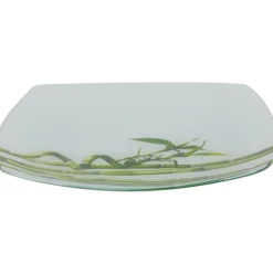 Assiette à dessert design bambou^Gifi Clearance
