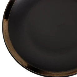 Assiette à dessert en faïence avec liseré doré^Gifi Sale