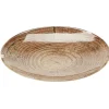 Assiette à dessert en faïence imitation bois Ø20 cm^Gifi Clearance