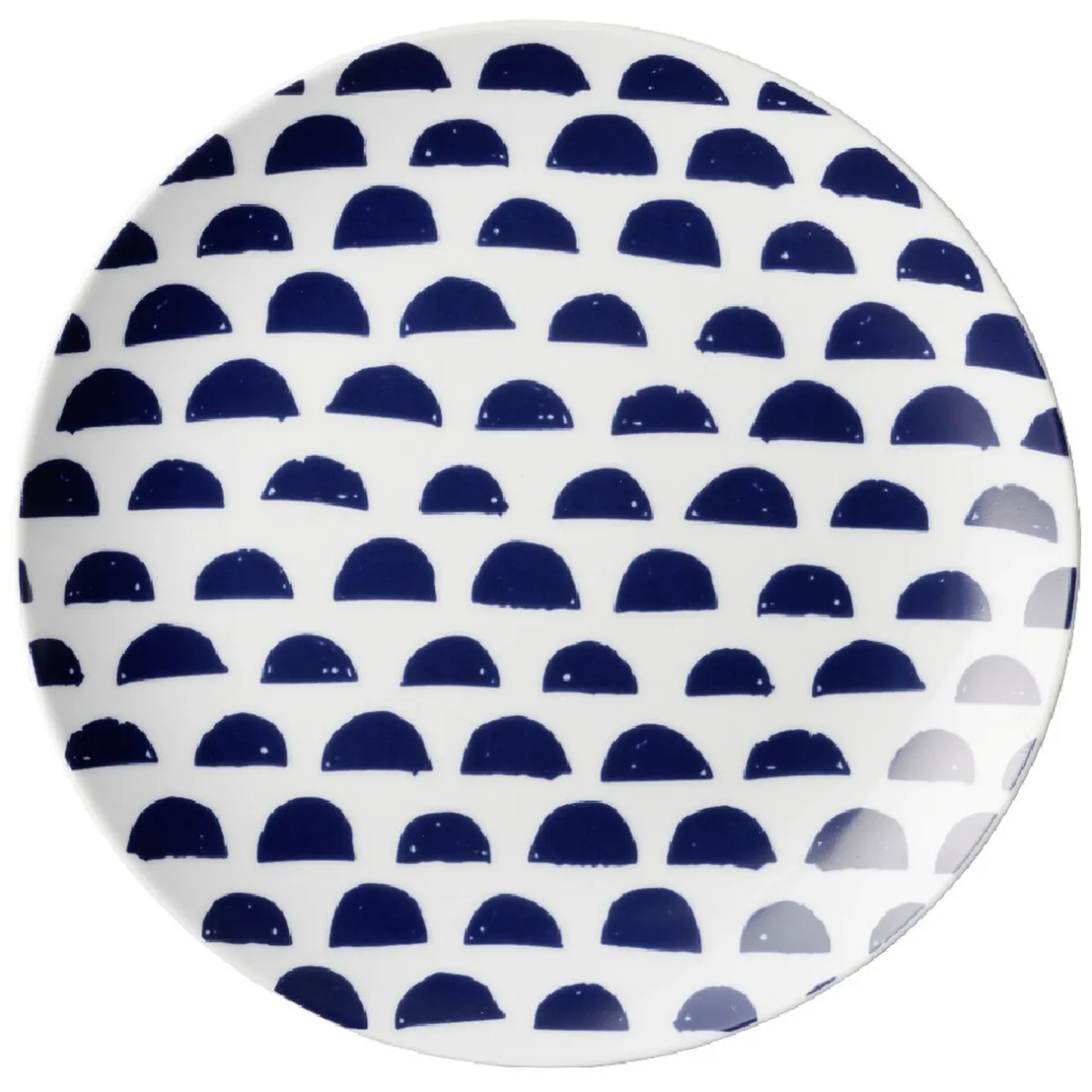Assiette à dessert en porcelaine décor bleu Ø 19 cm^Gifi Sale