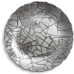 Assiette à dessert en verre gris Halloween Ø21cm^Gifi Sale