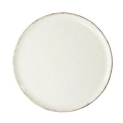 Assiette à dessert Lisbonne en grès beige Ø20,5cm^Gifi Best