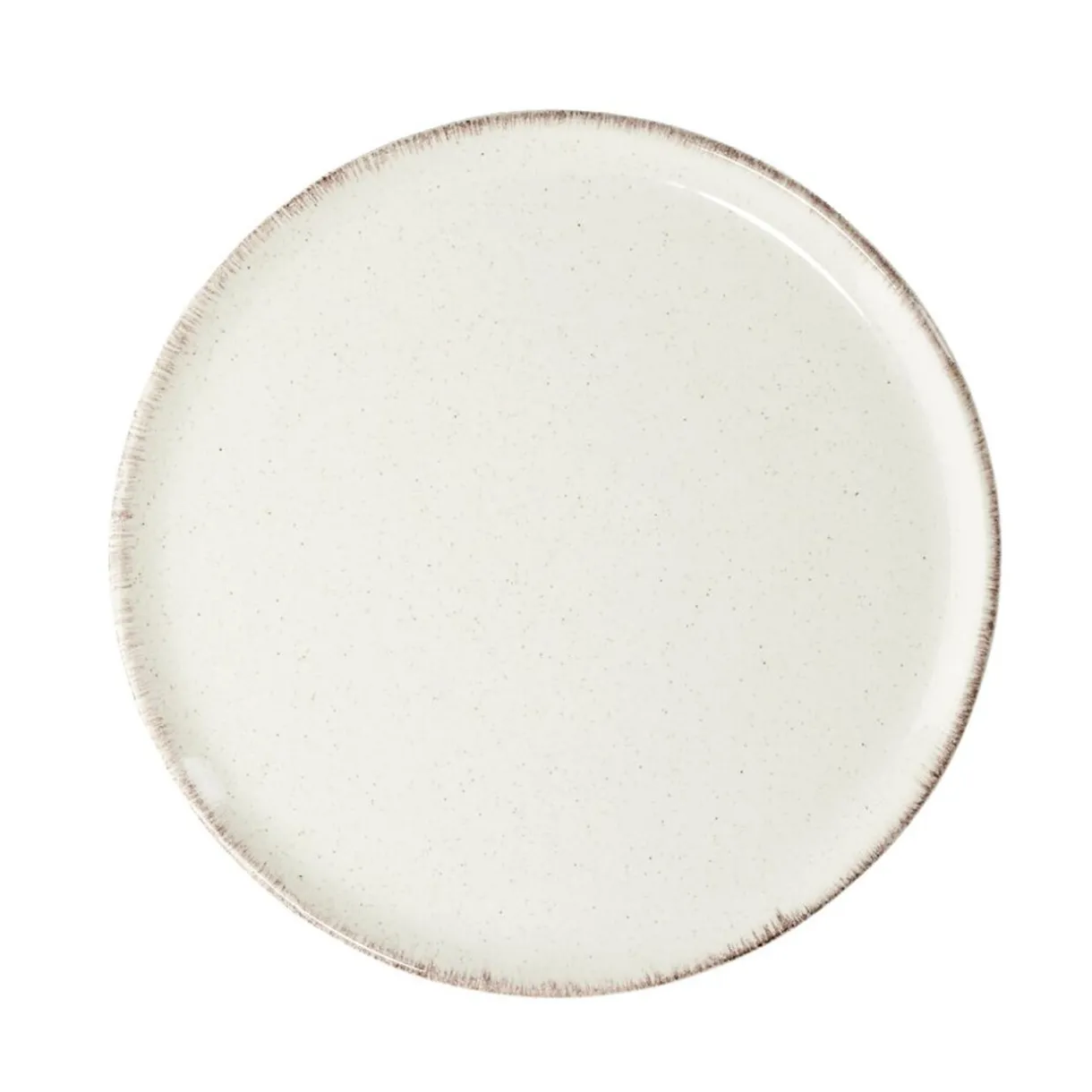 Assiette à dessert Lisbonne en grès beige Ø20,5cm^Gifi Best