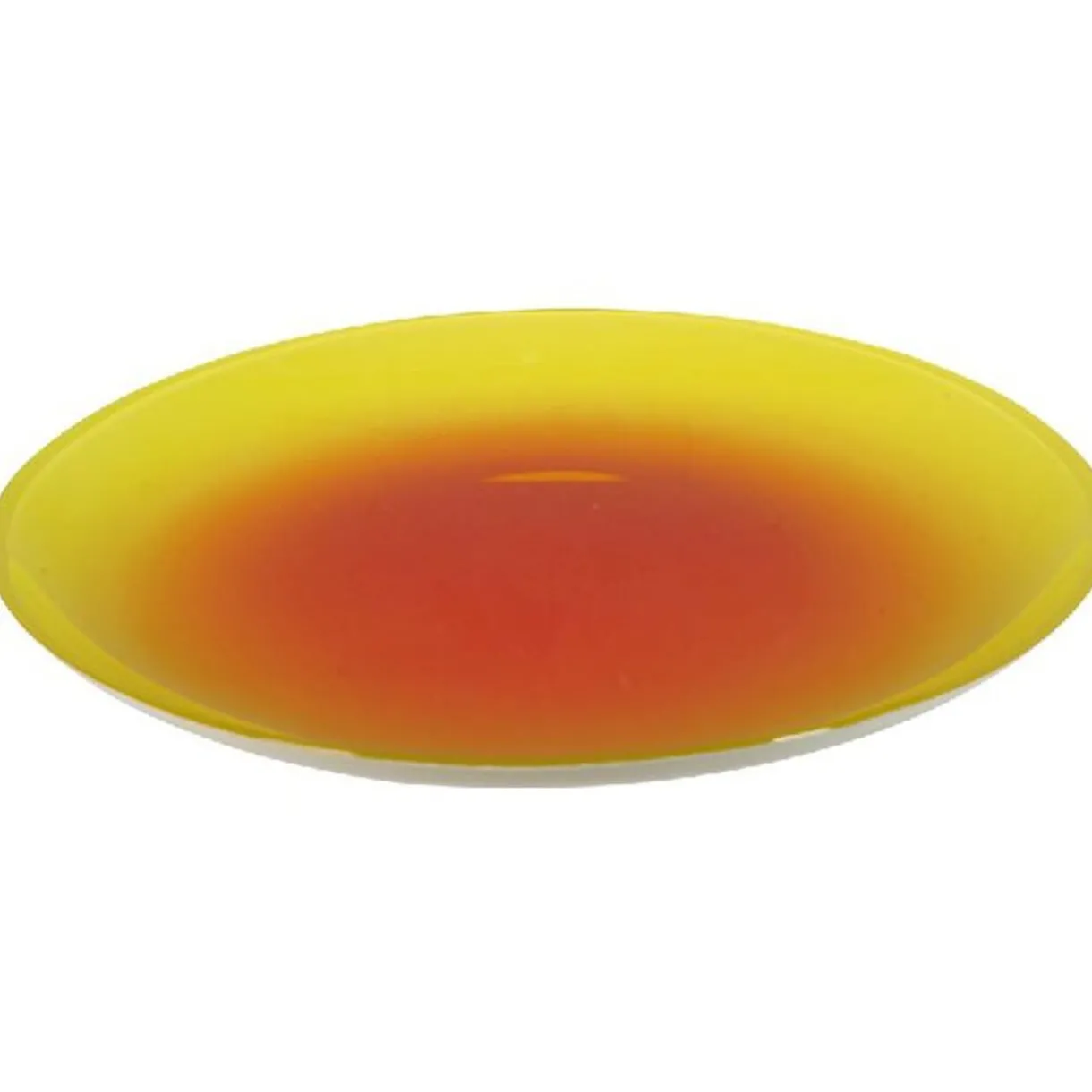 Assiette à dessert Luminarc jaune orange^Gifi Discount