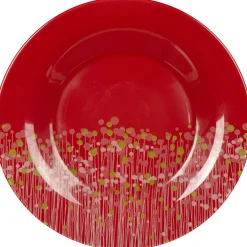 Assiette à dessert Luminarc rouge Flowerfield^Gifi Clearance