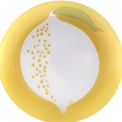 Assiette à dessert Luminarc design fruit gris jaune^Gifi Outlet