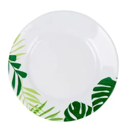 Assiette à dessert Luminarc motif feuille jungle tropical^Gifi Clearance