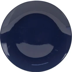 Assiette à dessert motif feuillage bleu et blanc^Gifi Online