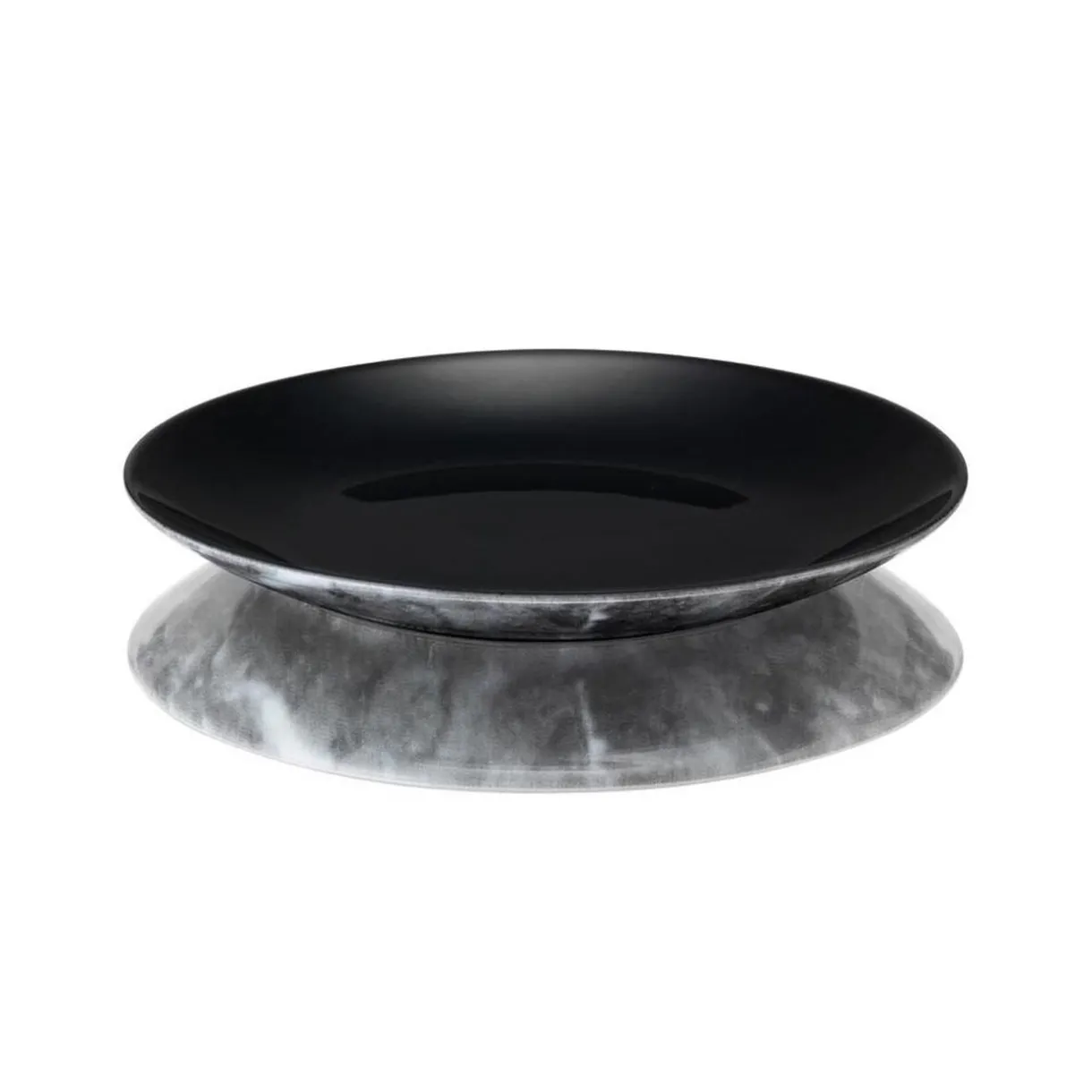 Assiette à dessert motif marbre gris^Gifi New