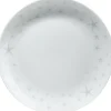 Assiette à dessert motifs étoiles blanche^Gifi
