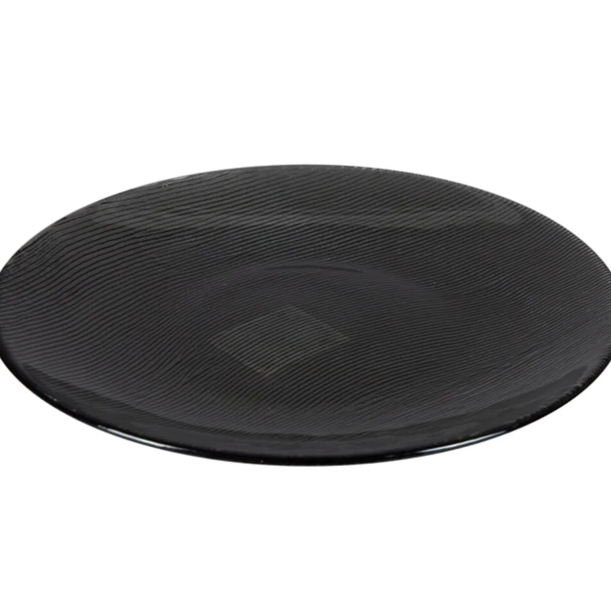 Assiette à dessert noire^Gifi Best