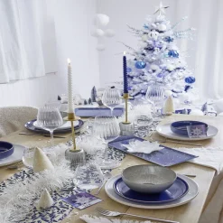 Assiette à dessert Oslo blanche bord doré Ø19cm^Gifi Sale