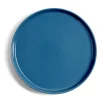 Assiette à dessert Oslo en grès bleu Ø20cm^Gifi Clearance
